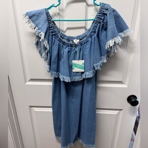 Umgee blue jean dress